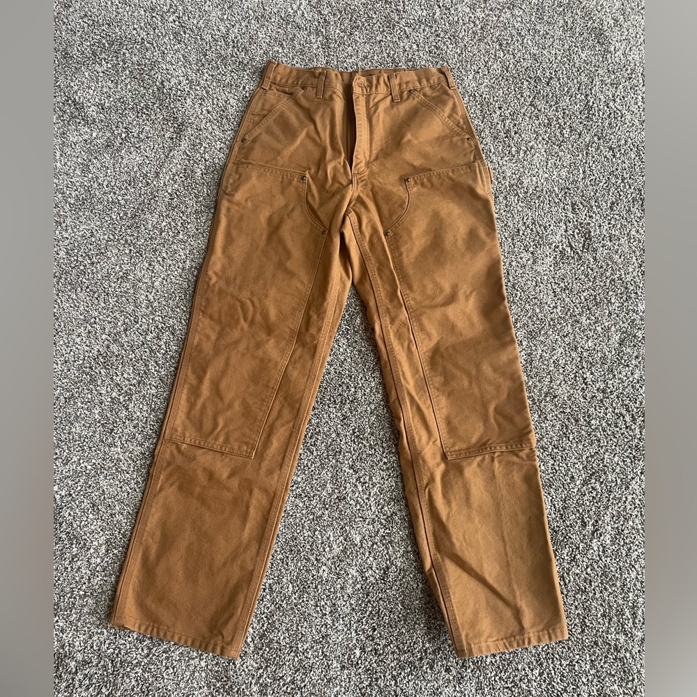 Carhartt Mens Rugged Flex Duck Double Front Utility Work Pant 32x34 Loose Fit